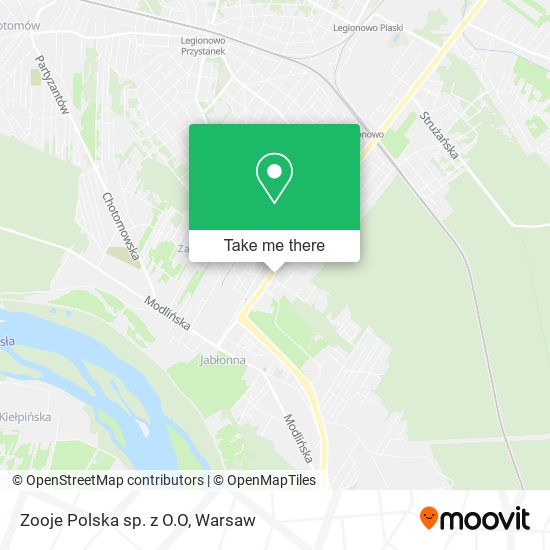 Zooje Polska sp. z O.O map