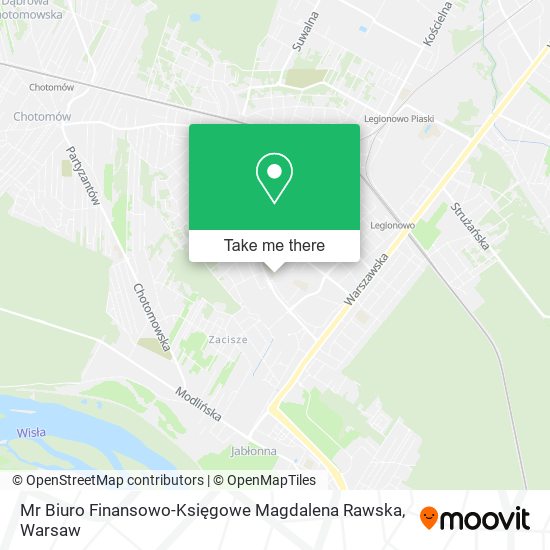 Mr Biuro Finansowo-Księgowe Magdalena Rawska map