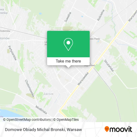 Карта Domowe Obiady Michal Bronski