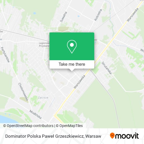 Dominator Polska Paweł Grzeszkiewicz map