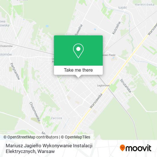 Mariusz Jagiełło Wykonywanie Instalacji Elektrycznych map