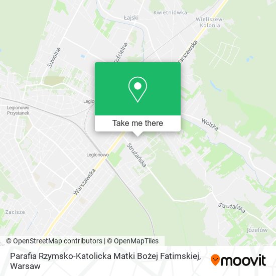 Parafia Rzymsko-Katolicka Matki Bożej Fatimskiej map