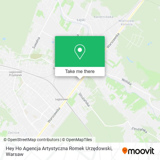 Hey Ho Agencja Artystyczna Romek Urzędowski map