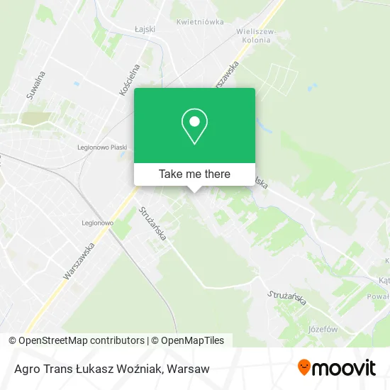 Agro Trans Łukasz Woźniak map