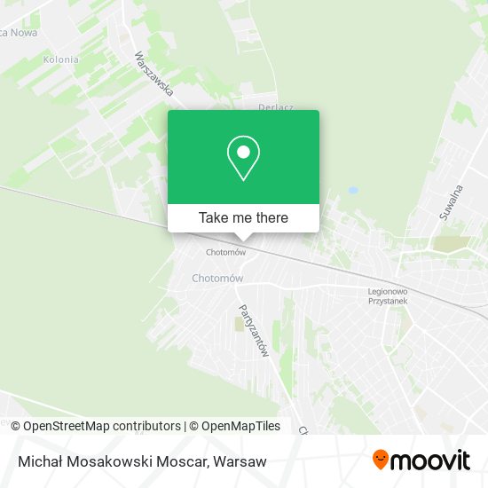 Michał Mosakowski Moscar map