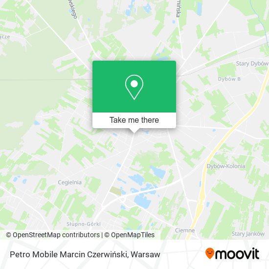 Petro Mobile Marcin Czerwiński map