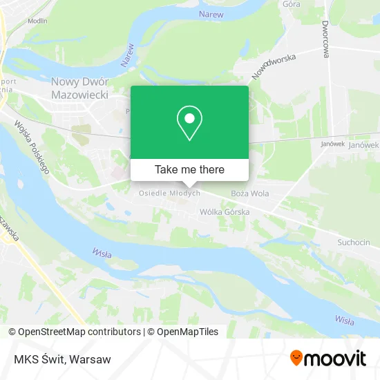 MKS Świt map