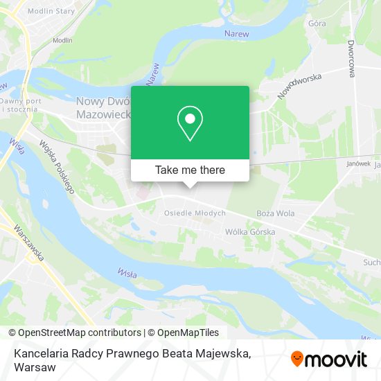 Kancelaria Radcy Prawnego Beata Majewska map