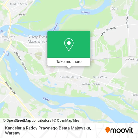 Kancelaria Radcy Prawnego Beata Majewska map