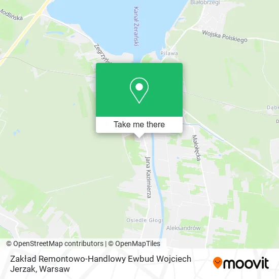 Zakład Remontowo-Handlowy Ewbud Wojciech Jerzak map