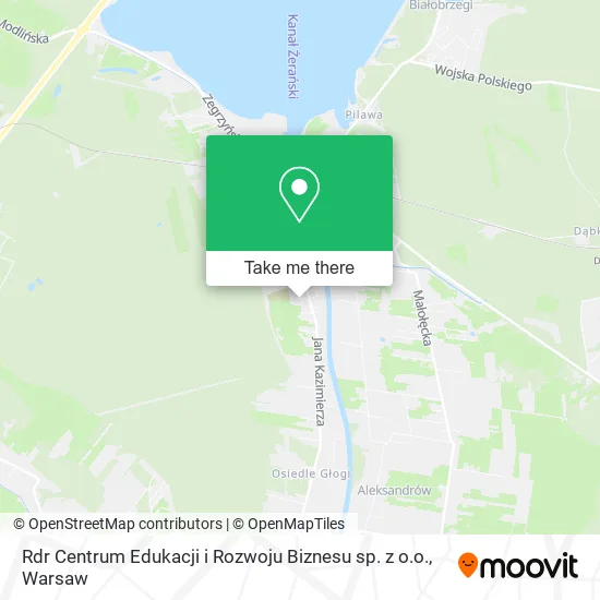 Rdr Centrum Edukacji i Rozwoju Biznesu sp. z o.o. map