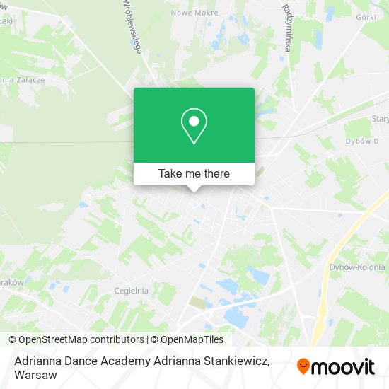 Adrianna Dance Academy Adrianna Stankiewicz map