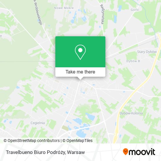 Travelbueno Biuro Podróży map