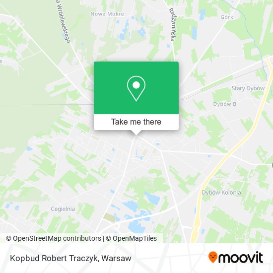 Kopbud Robert Traczyk map