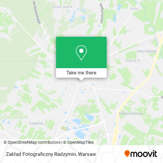 Zakład Fotograficzny Radzymin map