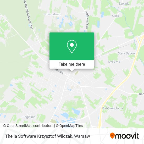 Thelia Software Krzysztof Wilczak map