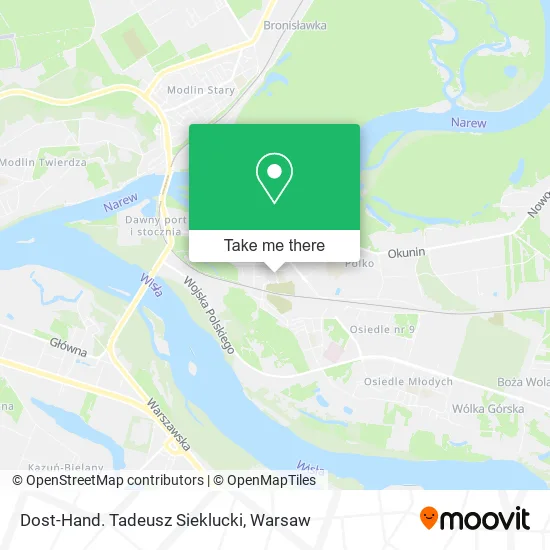 Dost-Hand. Tadeusz Sieklucki map