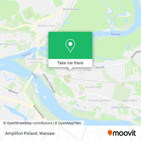 Amplifon Poland map