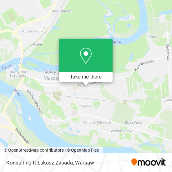 Konsulting It Łukasz Zasada map
