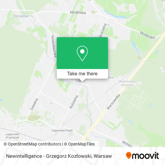 Newintelligence - Grzegorz Kozłowski map