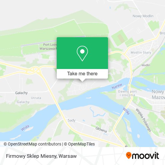 Firmowy Sklep Miesny map