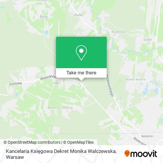 Kancelaria Księgowa Dekret Monika Walczewska map