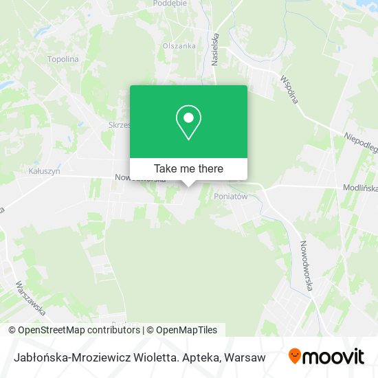 Jabłońska-Mroziewicz Wioletta. Apteka map