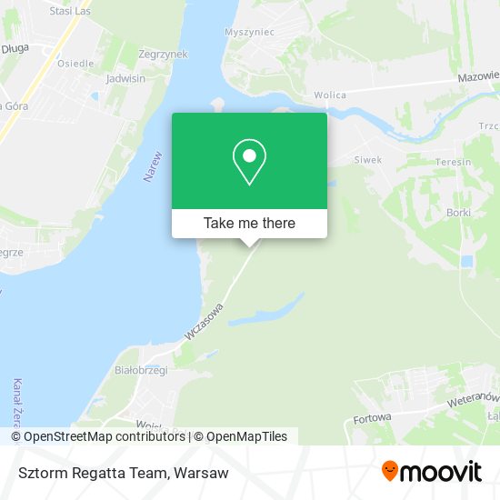 Sztorm Regatta Team map