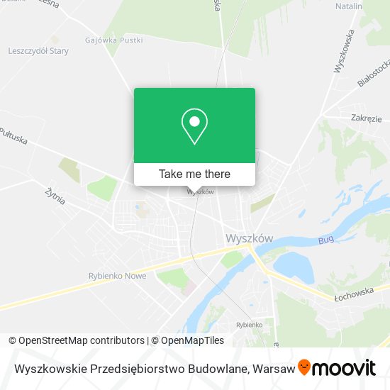 Wyszkowskie Przedsiębiorstwo Budowlane map