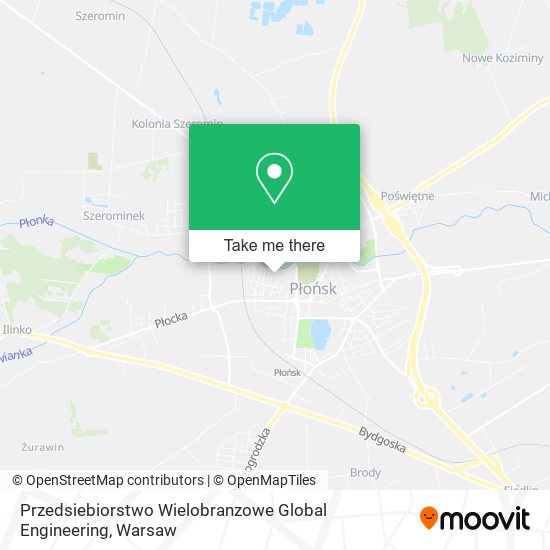 Przedsiebiorstwo Wielobranzowe Global Engineering map