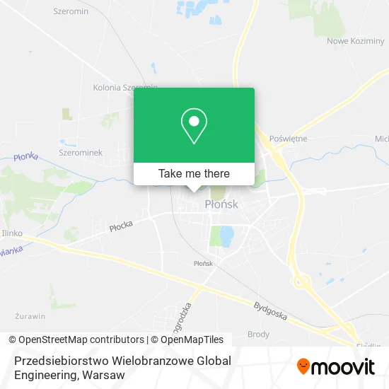 Przedsiebiorstwo Wielobranzowe Global Engineering map