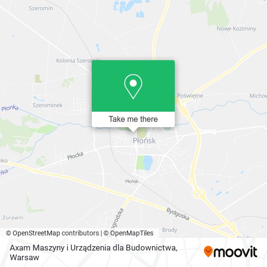 Axam Maszyny i Urządzenia dla Budownictwa map