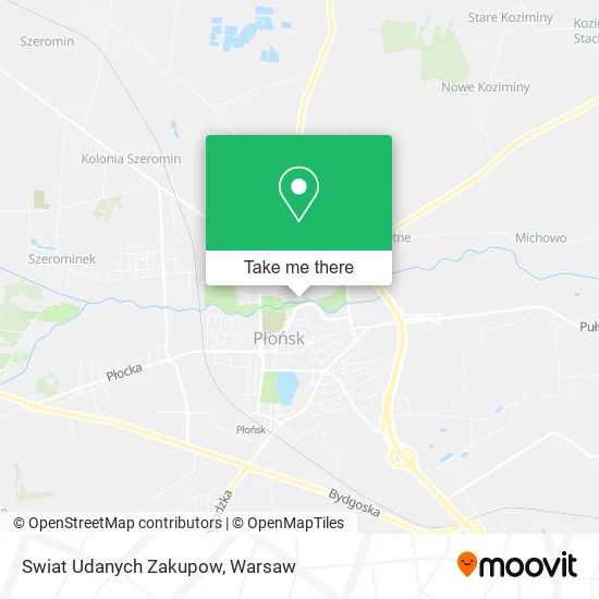 Карта Swiat Udanych Zakupow