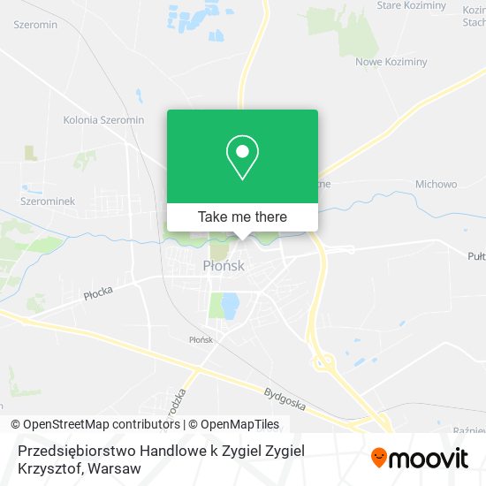 Przedsiębiorstwo Handlowe k Zygiel Zygiel Krzysztof map