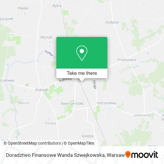 Doradztwo Finansowe Wanda Szwejkowska map