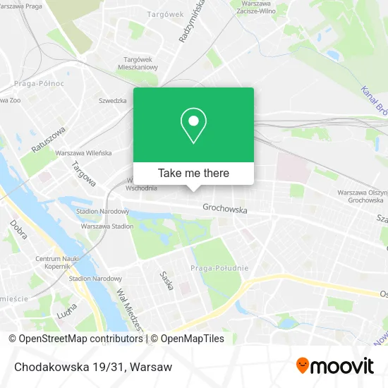 Chodakowska 19/31 map