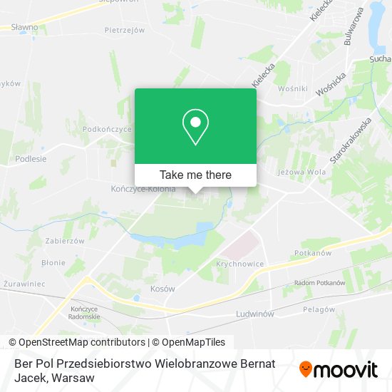 Ber Pol Przedsiebiorstwo Wielobranzowe Bernat Jacek map