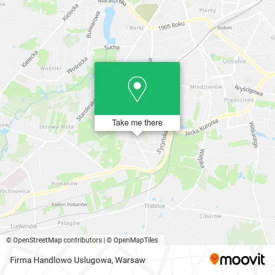 Карта Firma Handlowo Uslugowa