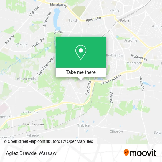 Карта Aglez Drawde