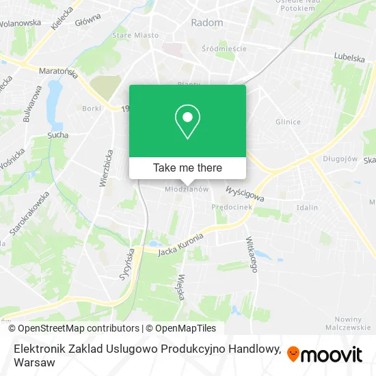 Карта Elektronik Zaklad Uslugowo Produkcyjno Handlowy