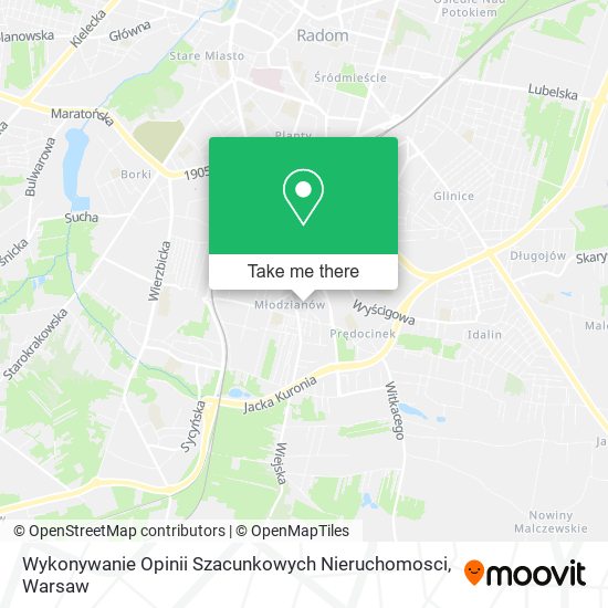 Wykonywanie Opinii Szacunkowych Nieruchomosci map