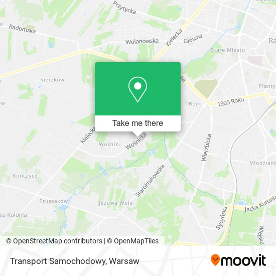 Карта Transport Samochodowy