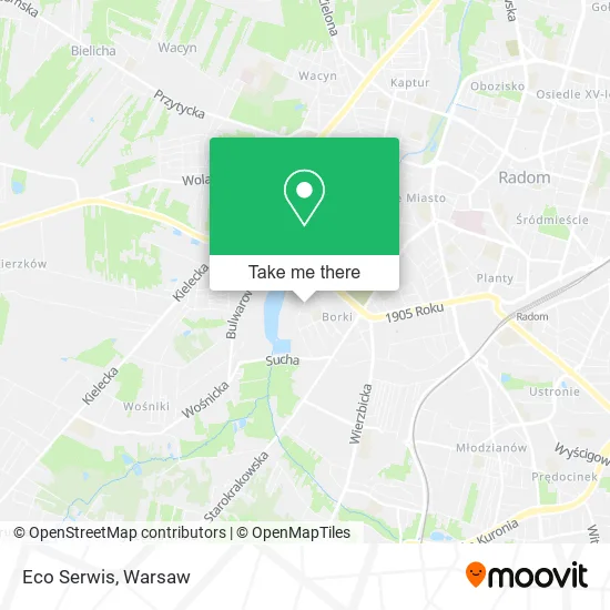 Карта Eco Serwis