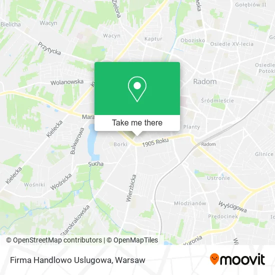 Карта Firma Handlowo Uslugowa