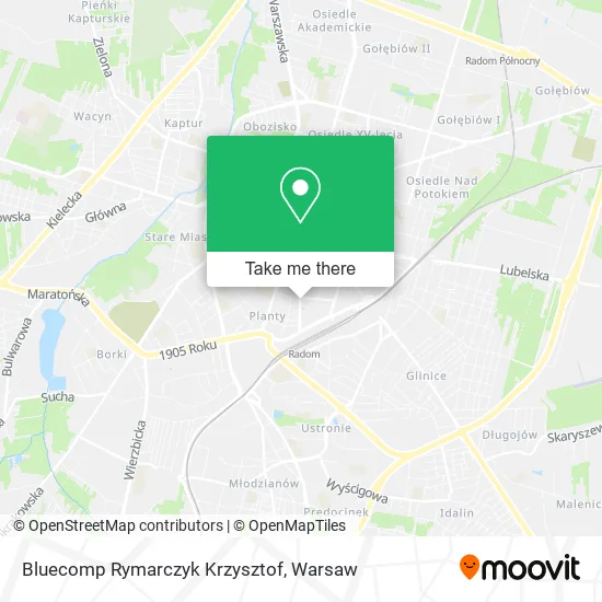 Карта Bluecomp Rymarczyk Krzysztof