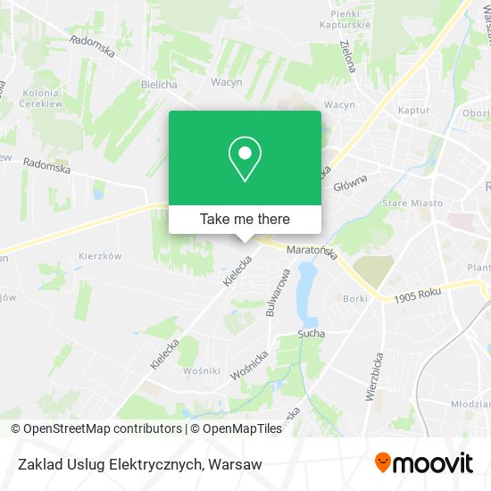 Zaklad Uslug Elektrycznych map