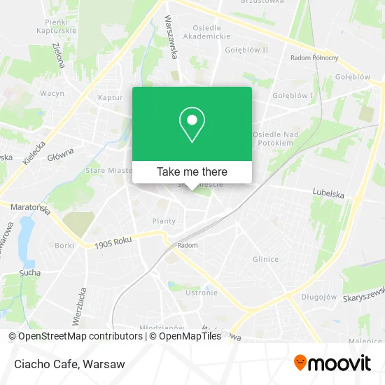 Карта Ciacho Cafe