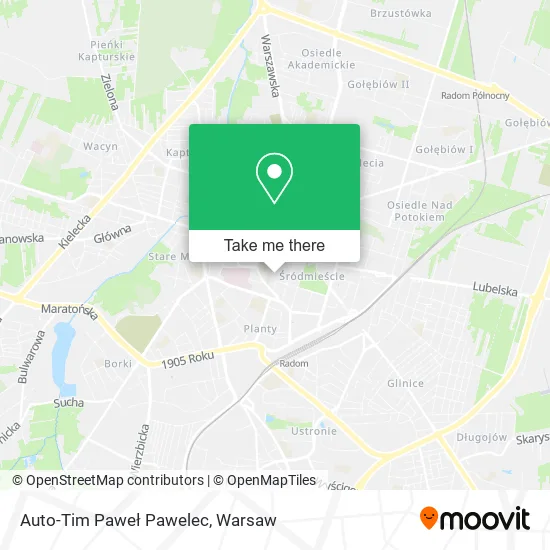 Карта Auto-Tim Paweł Pawelec