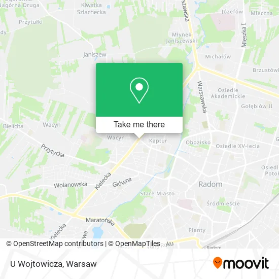 Карта U Wojtowicza