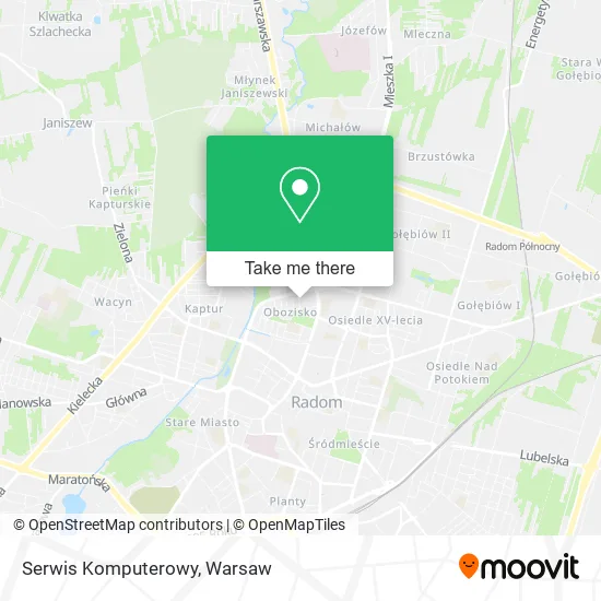 Карта Serwis Komputerowy